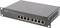 Ein schwarzer 8-Port 10/100/1000 Mbps Gigabit PoE Switch von Digitus Professional, ideal für Netzwerkanwendungen.