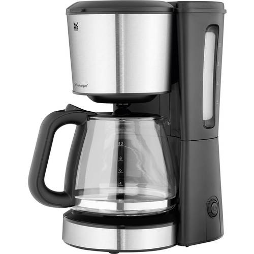 WMF 412250011 Kaffeemaschine Silber (matt), Schwarz Fassungsvermögen Tassen=10