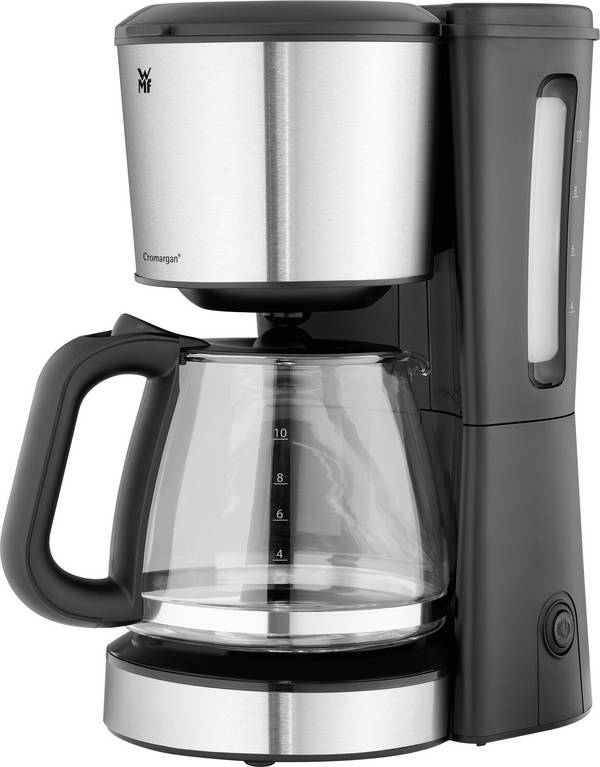 WMF 412250011 Kaffeemaschine Silber (matt), Schwarz  Fassungsvermögen Tassen=10