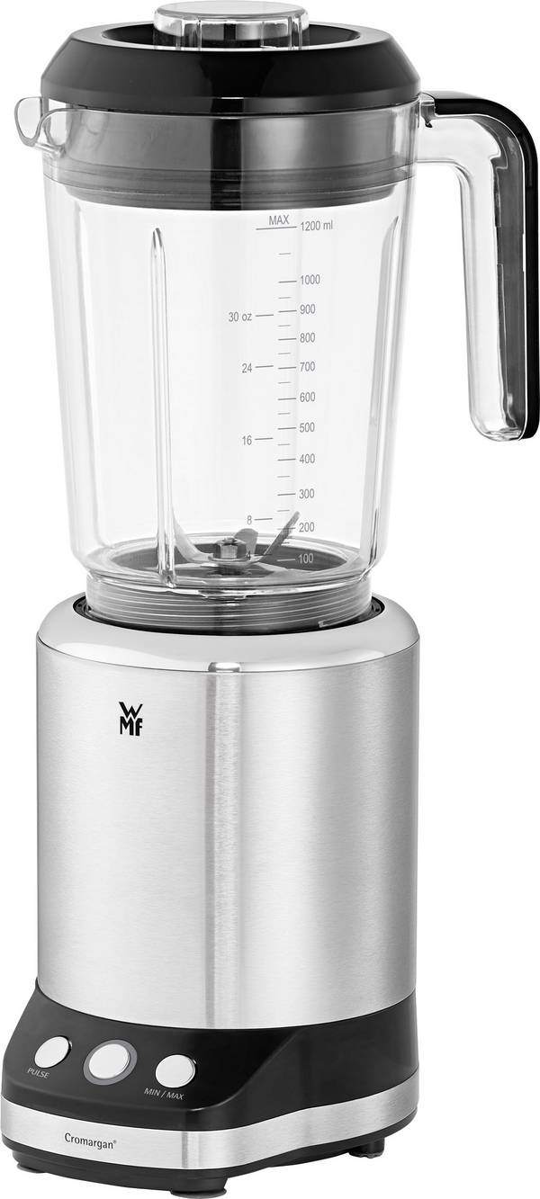 WMF 0416520011 Standmixer 900 W Silber (matt), Schwarz