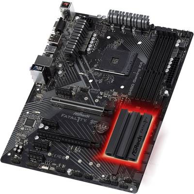 ASRock B450 Gaming K4 Mainboard Sockel (PC) AMD® AM4 Formfaktor (Details) ATX Mainboard-Chipsatz AMD® B450-3