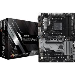 Základní deska ASRock B450 Pro4 Socket AMD AM4 Tvarový faktor ATX Čipová sada základní desky AMD® B450
