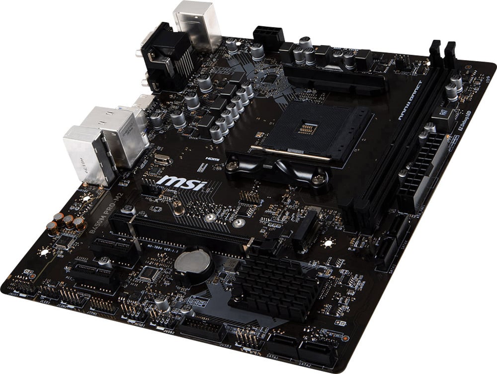 Msi B450m Pro M2 Mainboard Sockel Am4