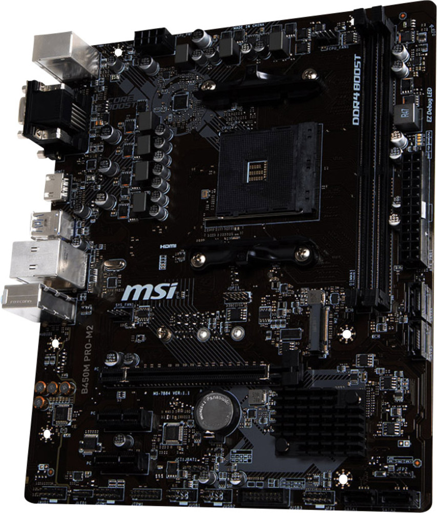 Msi B450m Pro M2 Mainboard Sockel Am4 Mainboard MSI B450M Pro-M2 Sockel AMD AM4 Formfaktor Micro-ATX