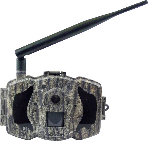 Berger & Schröter MG984G-30M Wildkamera 30 Megapixel Black LEDs, Fernbedienung, No-Glow-LEDs, Tonaufzeichnung, GSM-Modul, 4G Bildübertragung Camouflage