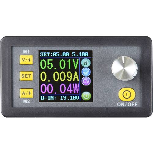 Joy-it JT-DPS5005 Labornetzgerät, einstellbar kalibriert (DAkkS-akkreditiertes Labor) 0 - 50 V 0 - 5 A 250 W Schraubklem...