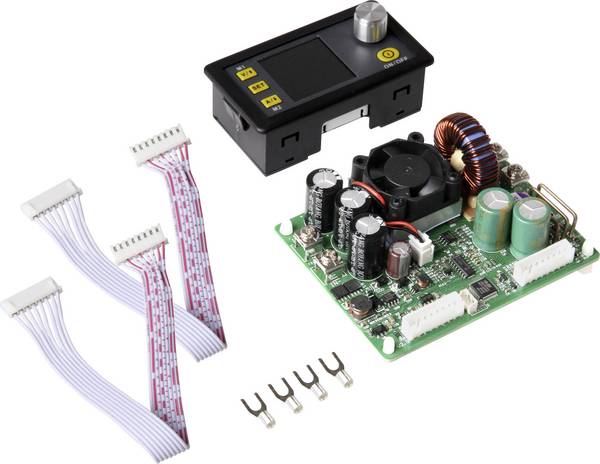 Joy-it JT-DPS5015 Labornetzgerät, einstellbar 0 - 50 V 0 - 15 A 750 W Schraubklemme fernsteuerbar, programmierbar, schmale Bauform Anzahl Ausgänge 1 x