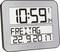 Digitale Wanduhr zeigt '10:59', 'Freitag', '22.9.2017'.