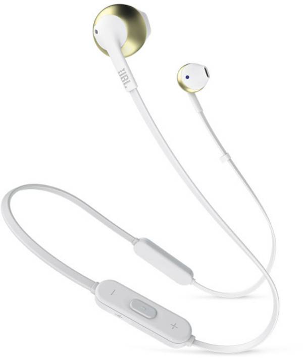 JBL TUNE 205BT - Ohrhörer mit Mikrofon - im Ohr - Bluetooth - kabellos - Champagnergold
