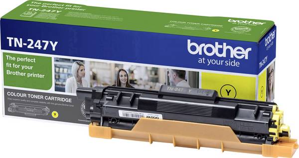 Brother Toner TN-247Y / TN247 Original  Gelb 2300 Seiten TN-247 Y