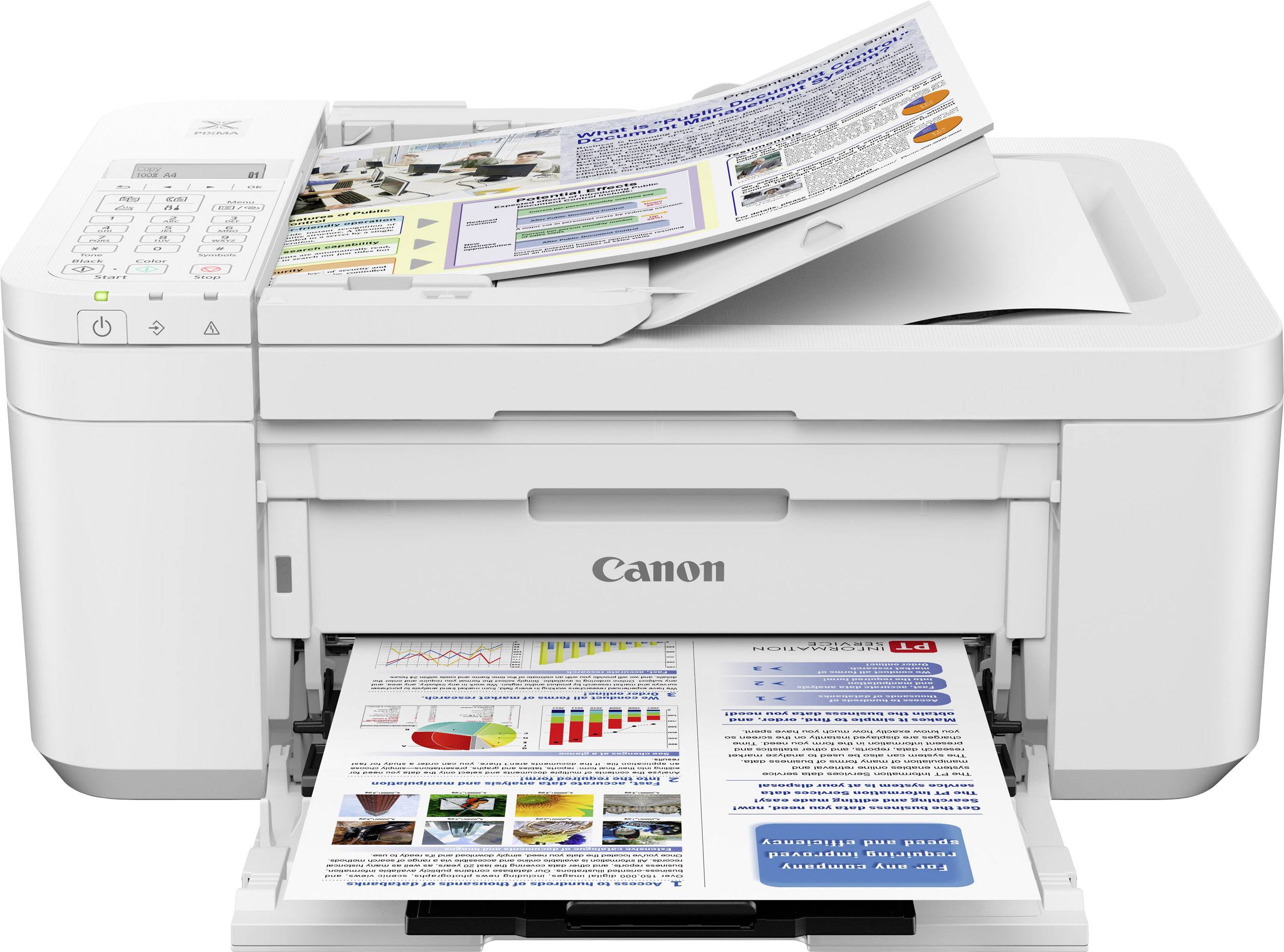 Canon Pixma Tr Tintenstrahl Multifunktionsdrucker A Drucker Kopierer Scanner Fax Wlan