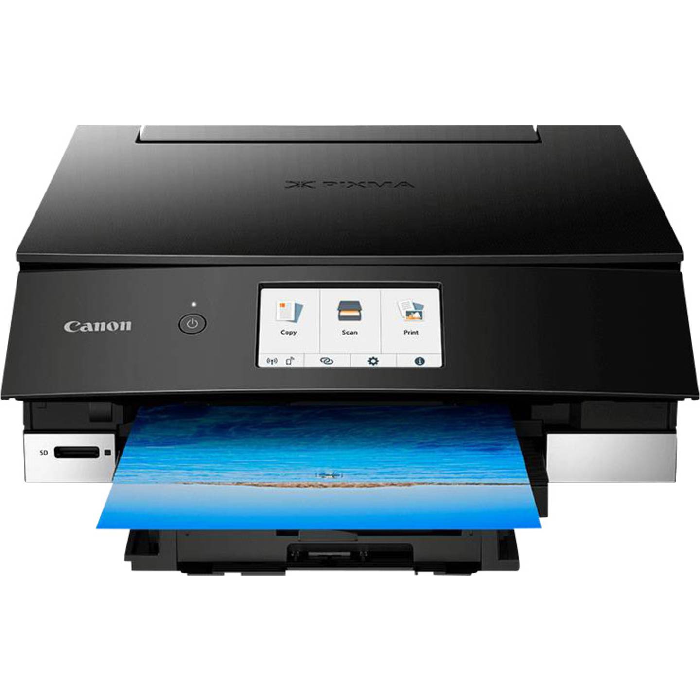 Canon PIXMA TS8250 Tintenstrahl-Multifunktionsdrucker A4 Drucker, Kopierer, Scanner WLAN canon drucker mit tintentank