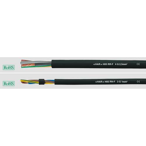 Thumbnail - Helukabel 35005-1000 Gummischlauchleitung H05RR-F 3 G 0.75 mm² Schwarz 1000 m