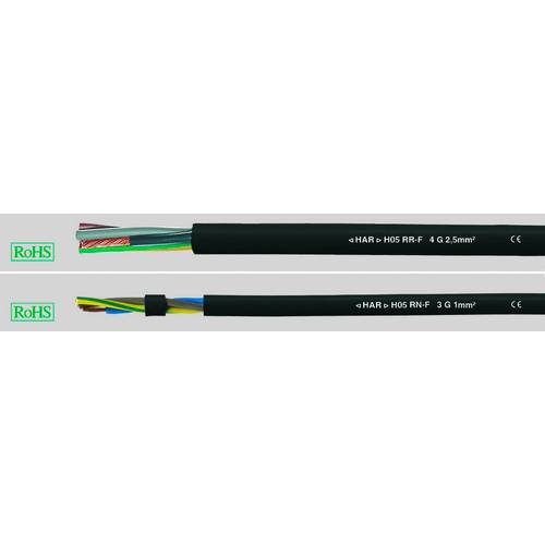 Thumbnail - Helukabel 36008-500 Gummischlauchleitung H05RN-F 4 G 0.75 mm² Schwarz 500 m