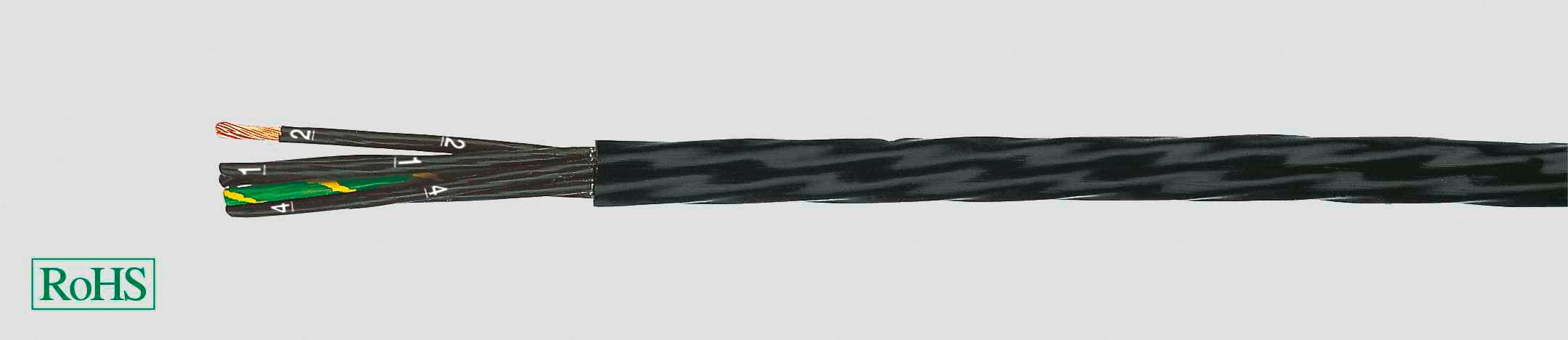 HELUKABEL HELUFLON®-FEP-6Y Hochtemperaturleitung 2 x 0.25 mm² 24547-1000 1000 m