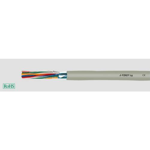 Helukabel 33008-1000 Fernmeldeleitung J-Y(ST)Y 12 x 2 x 0.6 mm² Grau 1000 m