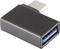 'Ein USB-C-zu-USB-A-Adapter. Kompaktes Design. Ermöglicht die Verbindung von USB-A-Geräten mit USB-C-Anschlüssen.'