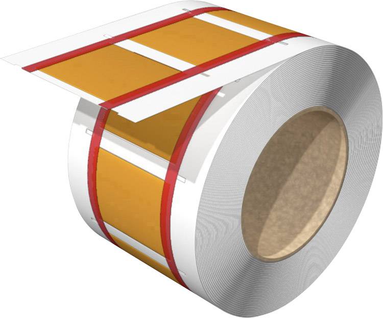 Weidmüller 2437820000 HS 8.5-25.4/50 MM Y Leitermarkierer Gelb Anzahl Markierer: 200 200 St.
