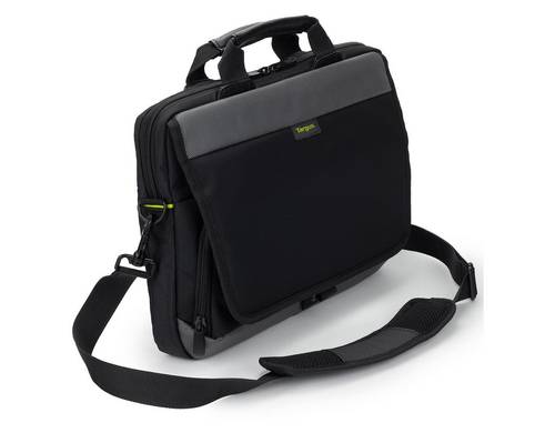 City Gear 12-14" Slimlite Tech-Tasche - Schwarz