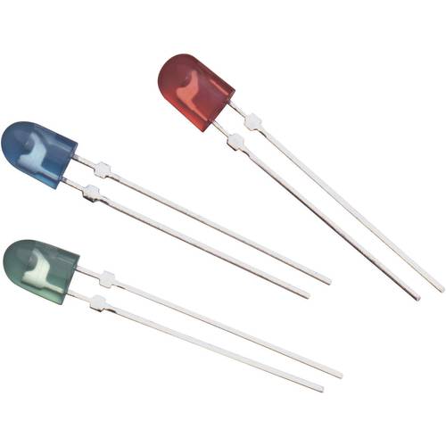Broadcom HLMP-LG65-VY0DD LED bedrahtet Rot Oval 3 x 4 mm 1380 mcd 50 °, 100 ° 20 mA 2.3 V