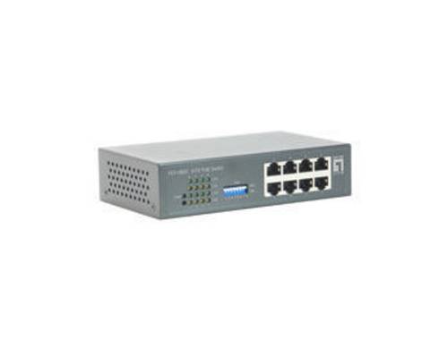 LevelOne FEP-0800 - Switch - unmanaged - 8 x 10/100 (PoE)-0