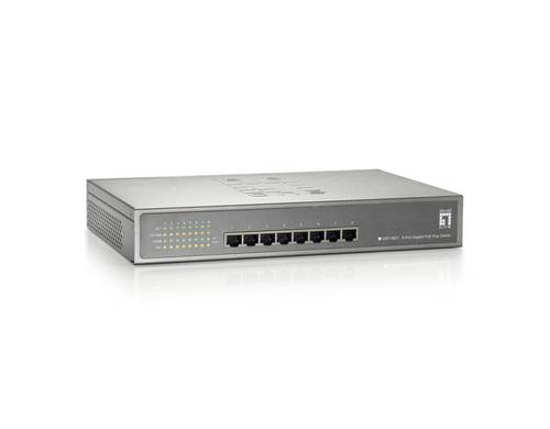 LevelOne GEP-0821 - Switch - 8 x 10/100/1000 (PoE)-0