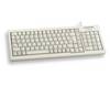 CHERRY G84-5200 USB Tastatur Schweiz, QWERTZ Grau PS2-Anschluss, mit numerischer Tastatur