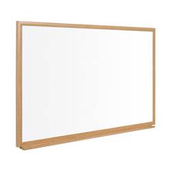 Image of Bi-office Whiteboard (B x H) 1200 mm x 900 mm Holz