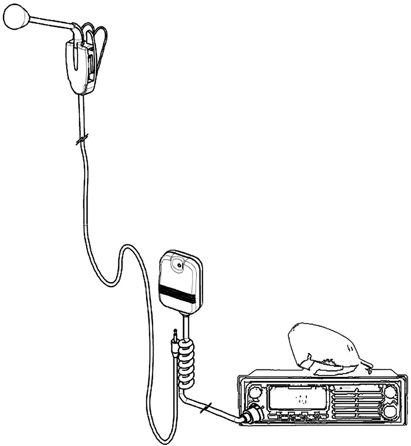Headset/Sprechgarnitur Albrecht WP-24 41980-1