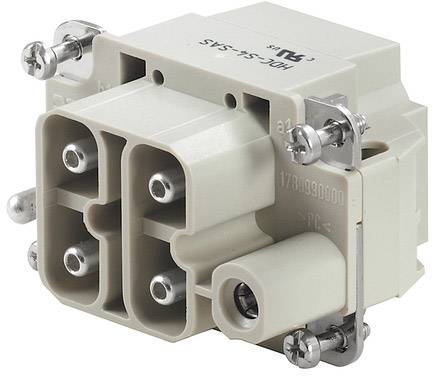 Weidmüller 1789990000 Buchseneinsatz 4 + PE Axialschraubanschluss 1 St.