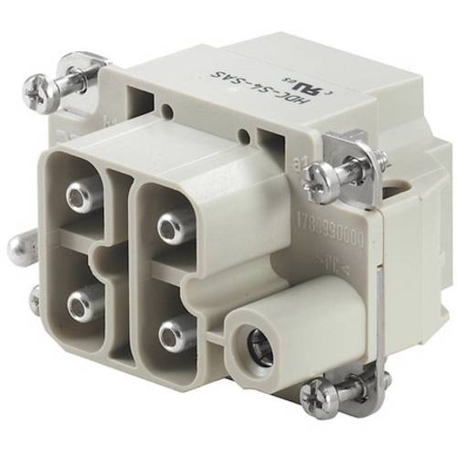 Weidmüller 1789990000 Buchseneinsatz 4 + PE Axialschraubanschluss 1 St.