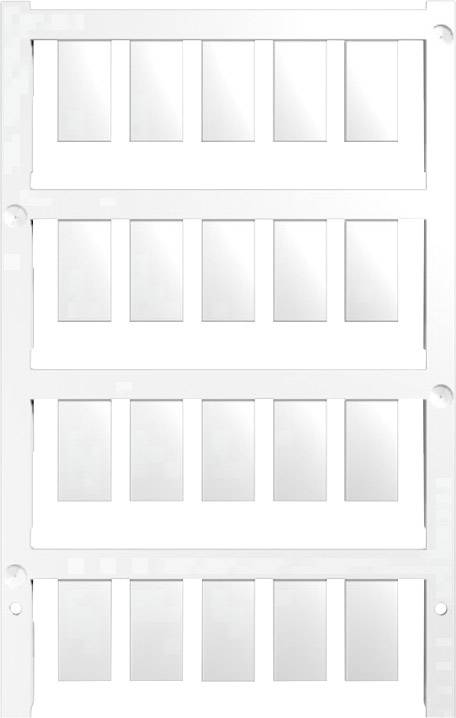 Weidmüller 1027280000 ESG-M 9/17 MC NE WS Kabel-Etikett Farbe Beschriftungsfeld: Weiß Anzahl Etiketten: 8000
