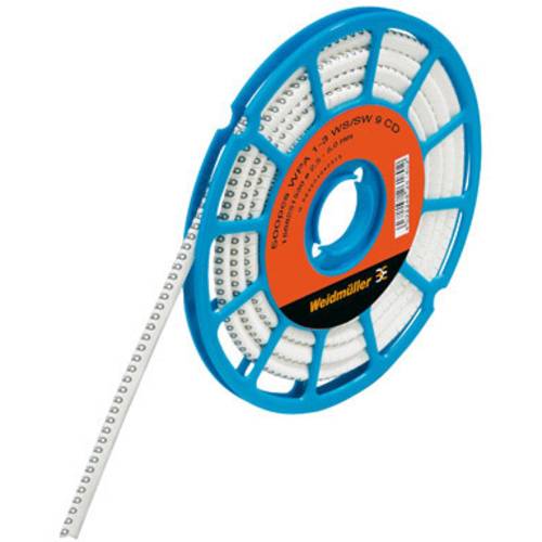 Weidmüller 1568300007 CLI M 2-4 WS/SW 7 CD Kabelklammer Weiß Anzahl Markierer: 500 500 St.