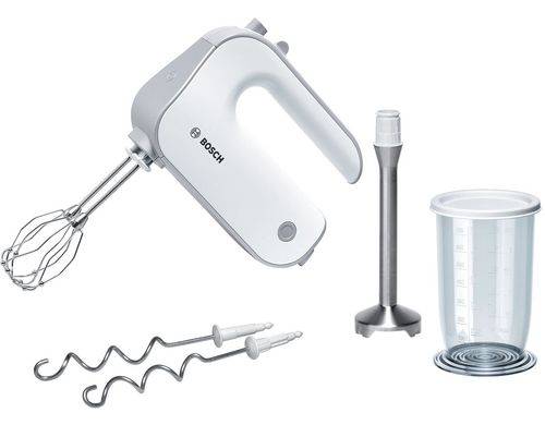 BOSCH Handrührer MFQ4070 500Watt mit Mixbecher weiß/silber-0