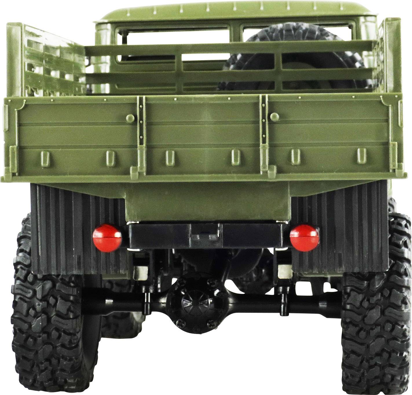 Amewi GAZ-66 Grün Brushed 1:16 RC Modell-LKW Elektro LKW Allradantrieb (4WD) RtR 2,4 GHz inkl. Akku und Ladekabel-1