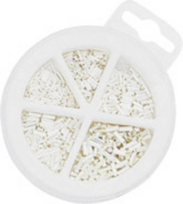 NWS 144-BS-500 Aderendhülsen-Sortiment 0.5 mm², 0.75 mm², 1 mm², 1.5 mm², 2.5 mm² Unisoliert Silber 500 St. Box
