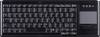 Contour Active Key AK-4400-G USB Tastatur Deutsch, QWERTZ Schwarz Integriertes Touchpad