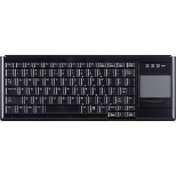 Image of Active Key AK-4400-G USB Tastatur Deutsch, QWERTZ, Windows® Schwarz Integriertes Touchpad