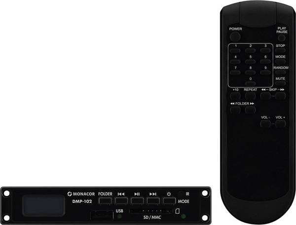 Monacor DMP-102 ELA-MP3-Player