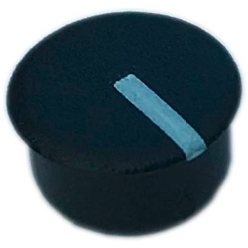 Thumbnail - PSP C110-1 Abdeckkappe Schwarz, Weiß Passend für (Serie-Knöpfe) Rundknopf 11 mm 1 St.