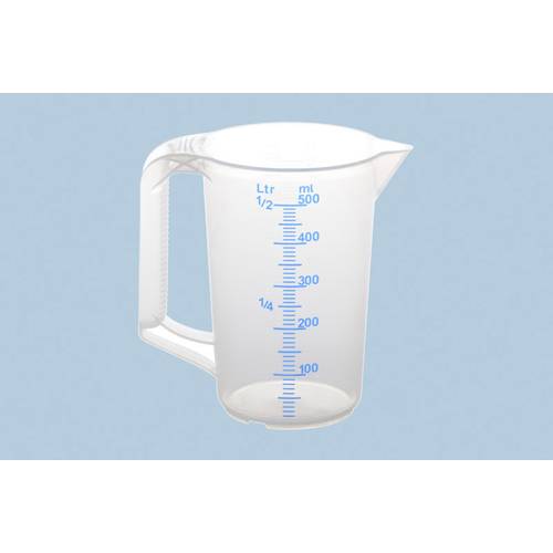 Hünersdorff 935000 Messbecher 500 ml Polypropolene (PP)