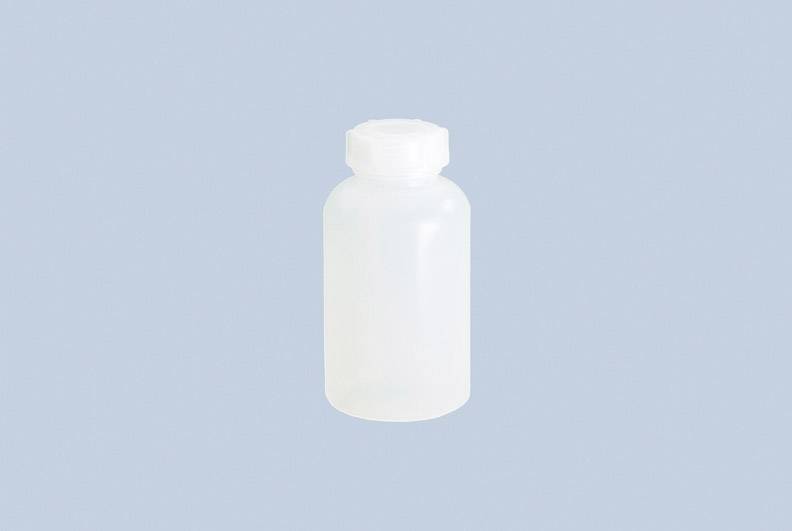 Weithalsflasche H.120mm D.64mm PE (LDPE) natur Einfüllöffnung-D.30,8mm Inh.250ml-0