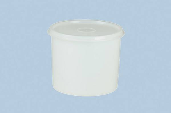 Hünersdorff 911400 Lebensmittelverarbeitung Dose  lebensmittelgeeignet (L x B x H) 136 x 136 x 110 mm Natur 1 St.