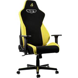 Herné stoličky Nitro Concepts S300 Astral Yellow, NC-S300-BY, čierna, žltá
