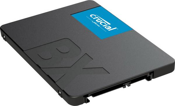 Crucial 240 GB Interne SATA SSD 6.35 cm (2.5 Zoll) SATA 6 Gb/s Retail CT240BX500SSD1