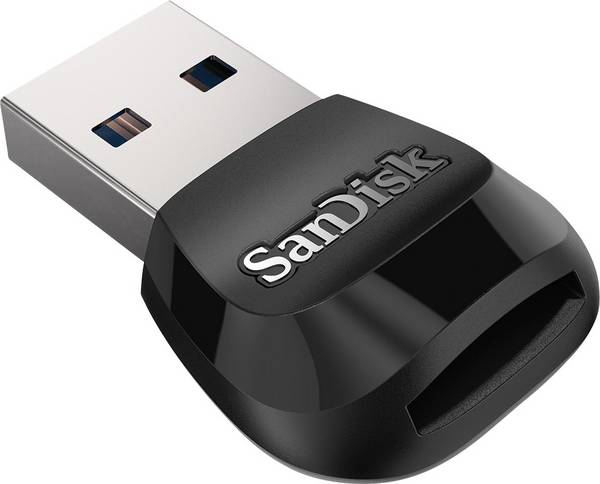 SanDisk MobileMate Externer Speicherkartenleser  USB-A (USB 3.2 Gen 1) Schwarz