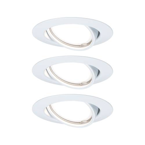 Thumbnail - Paulmann 93422 Base Einbauleuchte 3er Set LED GU10 15 W Weiß