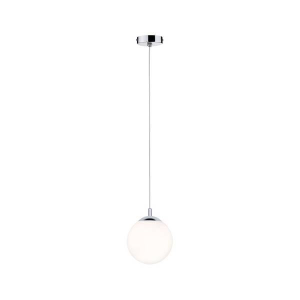 Paulmann Globe 70895 Pendelleuchte LED E27  20 W Chrom, Satin