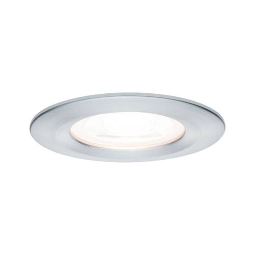 Paulmann Nova Bad-Einbauleuchte LED GU10 6.5 W IP44 Aluminium (gedreht)