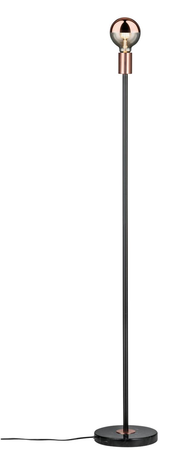 Paulmann Neordic Nordin 79614 Stehlampe LED E27 20 W  Schwarz, Kupfer matt